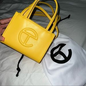 Yellow Telfar Bag